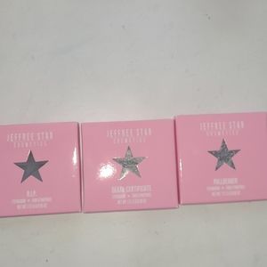 Bundled 3 Jeffree Star Eyeshadow Singles